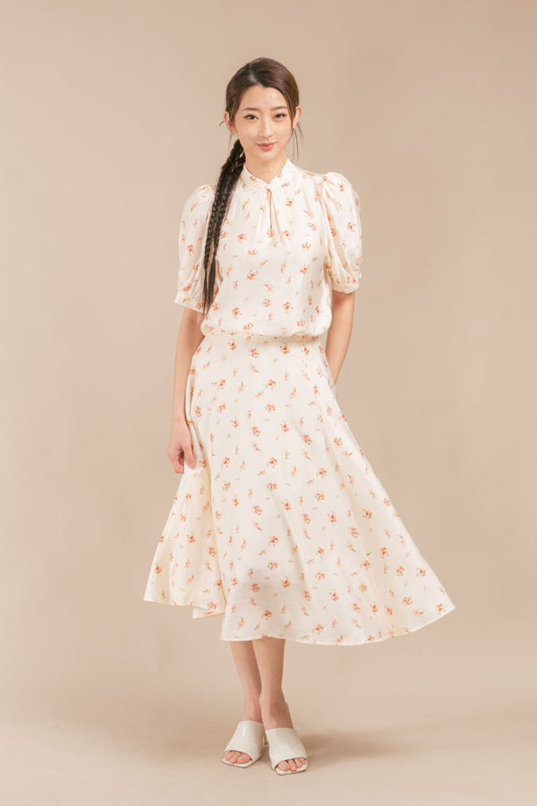 Ariena Floral Maxi Skirt