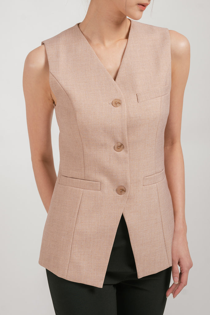 Beaulitta Buttoned Vest