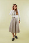 Garvitteo A Line Maxi Skirt