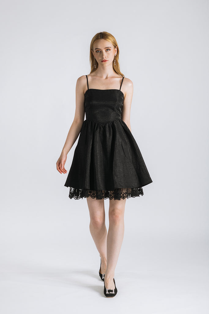 Geonitte Camisole Short Lace Dress