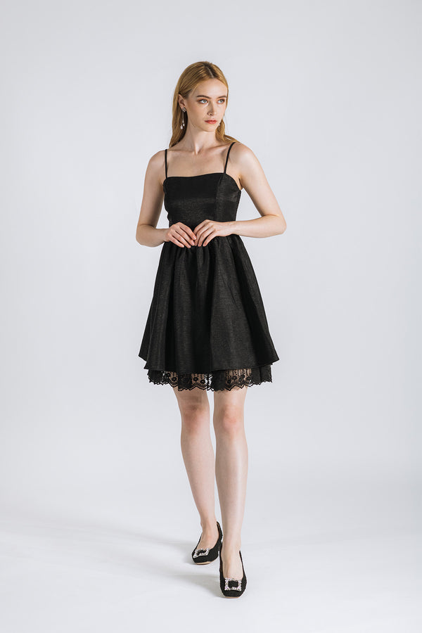 Geonitte Camisole Short Lace Dress