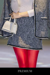Jodite Linen Short Skirt