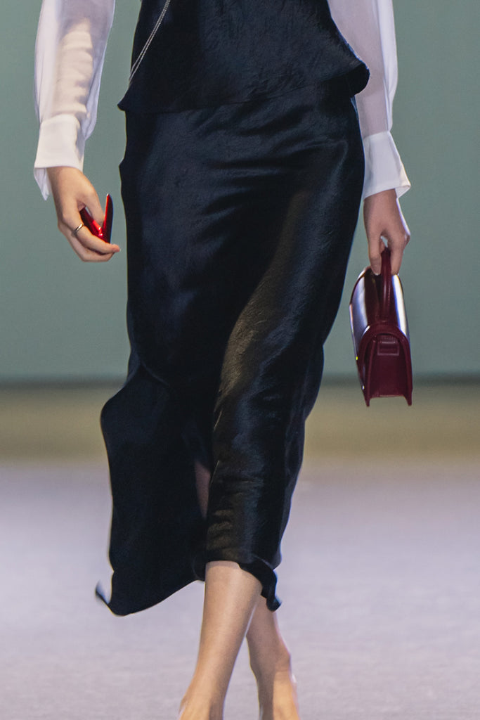 Josette Flowy Slit Maxi Skirt