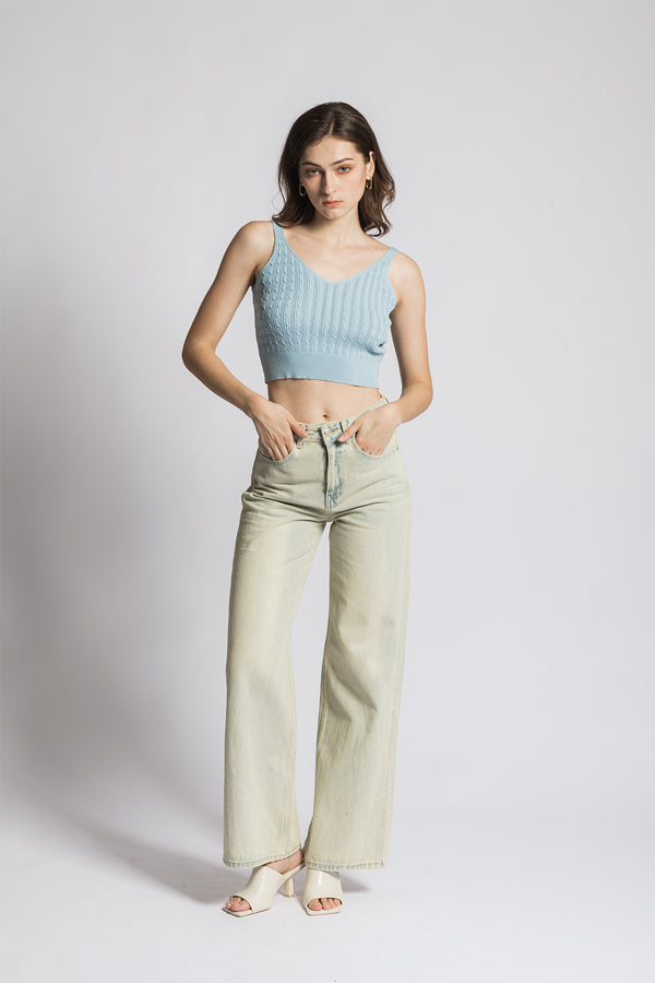 Jullesse High Waist Wide Leg Jeans