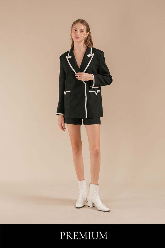 Kalliza Blazer and Shorts Set