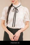 Korlitta Floral Embroidered Blouse and Inner Set