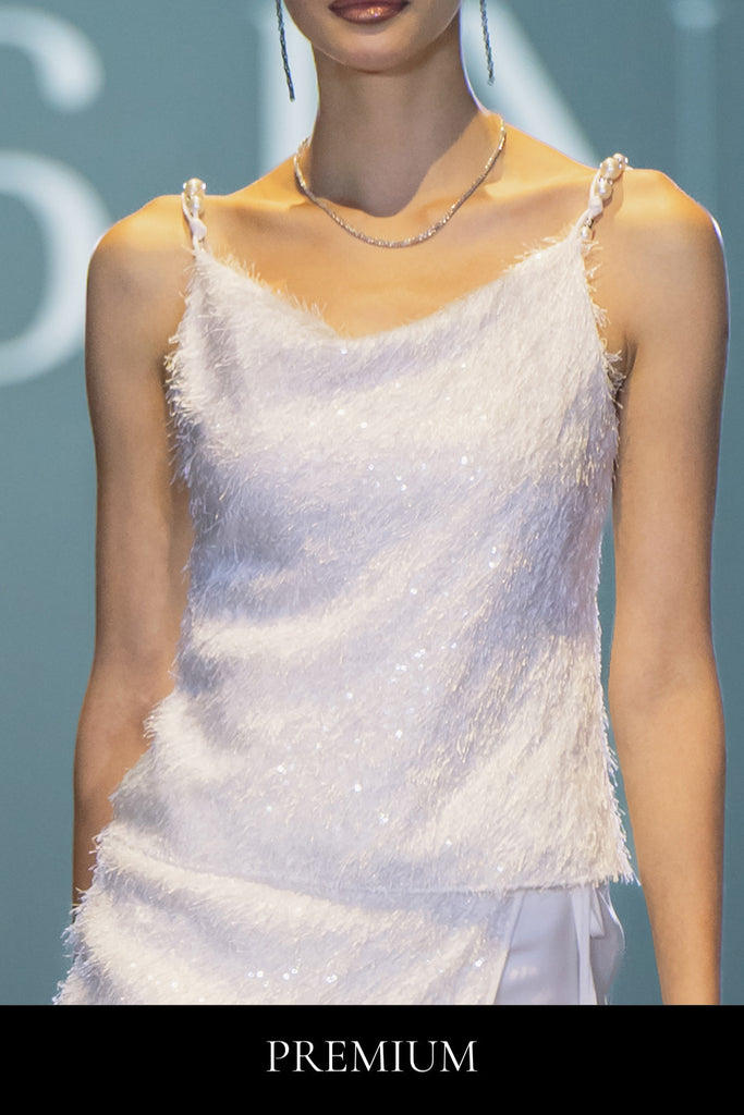 Laurine Sequin Camisole Top