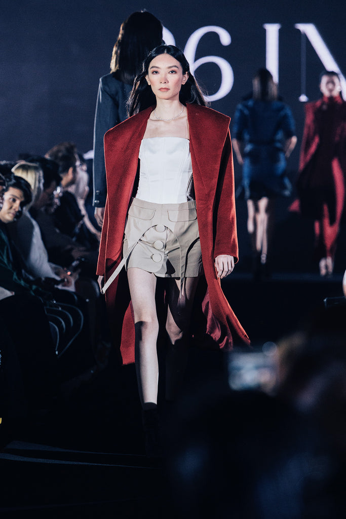 Miaa Oversize Wool Wrapped Coat