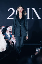Athenna Hourglass Single Breasted Blazer with Flared Tailored Trousers Set