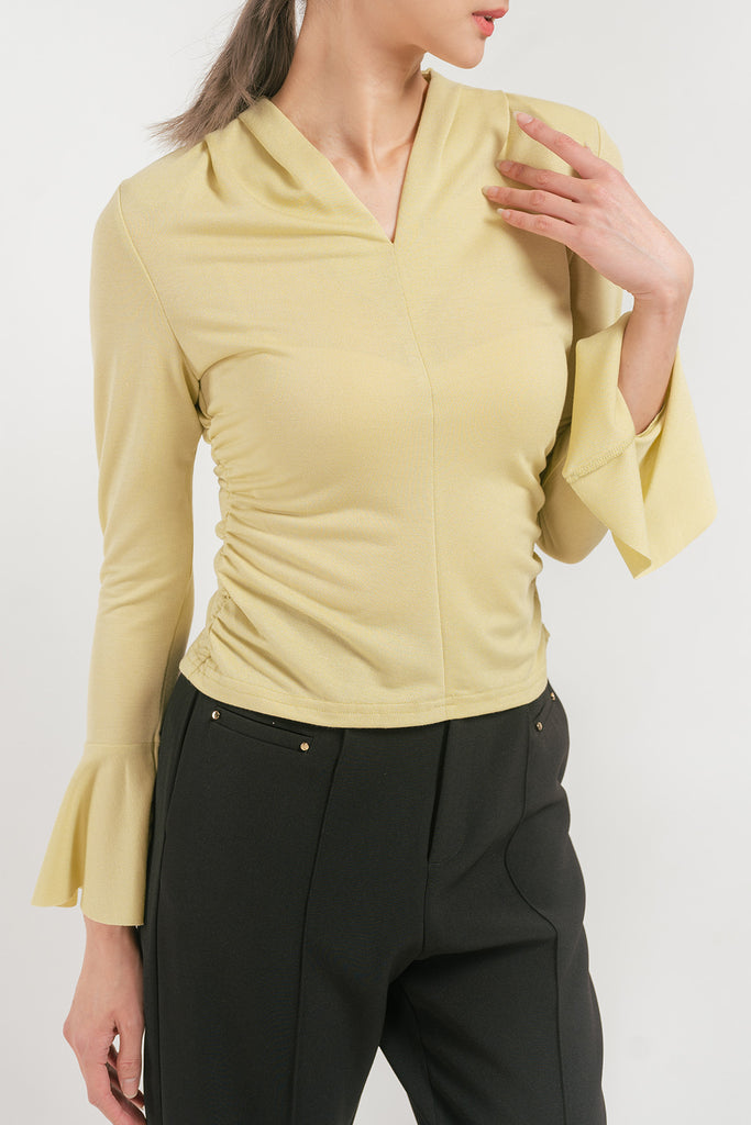Lovelli Slim Ruched Top
