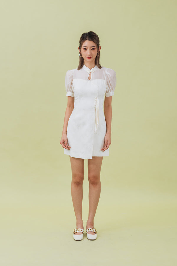 Mearinthe Chinese Knot Short Dress