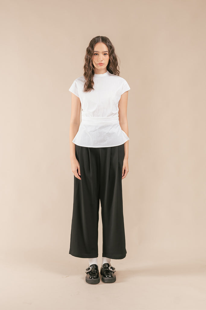Mebenie Textured Wide Pants