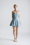 Reaffa Strapless Tube Short Dress