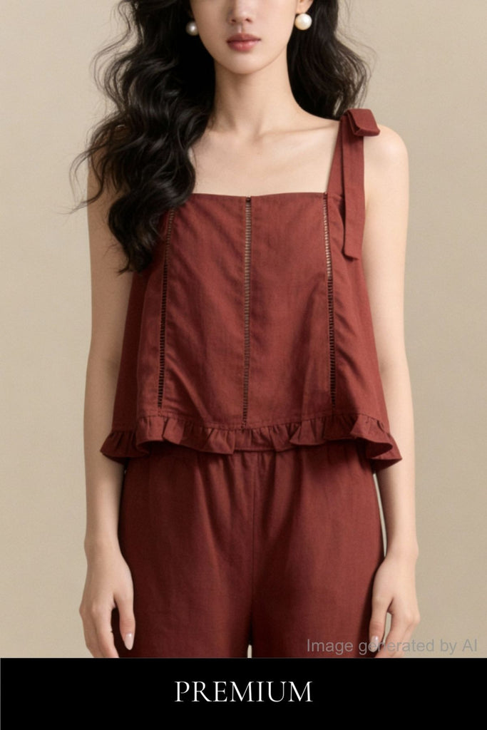 Virel Ladder-Trim Camisole