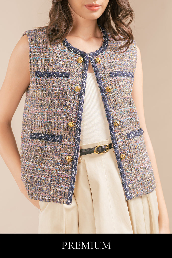 Wenossa Tweed Vest