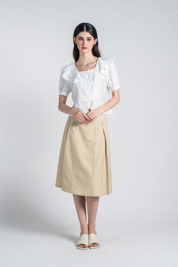 Youmille Inverted Pleated Skirt