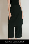 Yuvenia Skirt Layered Wide Pants