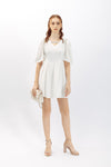 Gwyneth Short Puff Sleeve Dress
