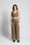 Ravenna Bustier Cropped Tank Top
