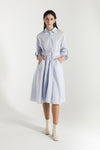 Savianna Self-Tie Shirt Dress