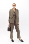 Zeyana Regular Fit Blazer with Pockets